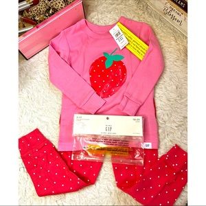 GAP Factory Watermelon Girls Pajamas 18-24months